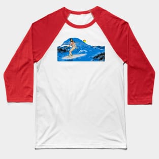 Turbulent Surf in Paradise - No Sky Baseball T-Shirt